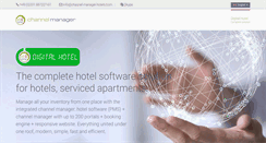 Desktop Screenshot of channel-manager-hotels.com